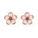 thumbnail image 1 of Pendientes Swarovski Idyllia con motivo de flores rosas, 1 of 6