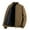 #Coffee, variant on DPTALR Men's Solid Color Long Sleeve Round Neck Casual Fashion Jacket,Coffee,Big and Tall Men XXXL