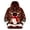 Pouch Hoodie-Coffee, variant on VOUZZA Adult Christmas Pet Pouch Hoodie, Reindeer Long Sleeve Sweatshirt Pullover with Round Front Puppy Pocket for Small Dogs and Cats