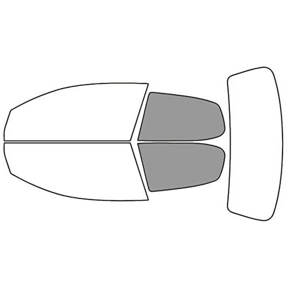 Avery Dennison NR Nano Ceramic IR Window Tint Kit Compatible with Volkswagen R32 2008 - Back Precut