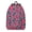 Football Icon Red, variant on Football Bow Pink Pattern Backpack for School, Cute School Bag with Adjustable Shoulder Straps and Padded Back, 15.7"x11.8"x5.5"