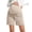Light Khaki, variant on G4Free EverGoing Maternity Athletic Shorts with Pockets Over The Belly Drawstring Casual Pregnancy Shorts Yoga Workout