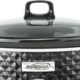 thumbnail image 4 of Brentwood SC-136C 3.5-Quart Diamond-Pattern Slow Cooker, Brown, 4 of 5