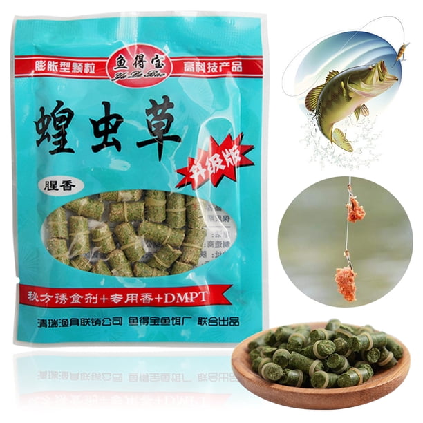 Atrayentes Peces Cebo Granular para Carpa Herbívora Fórmula Señuelo Uso en Pesca