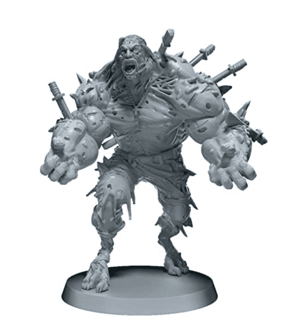 Guillotine Games Danny Trejo Badass Survivor & Zombie Set for Zombicide 2nd Edition (Kickstarter Exclusive)