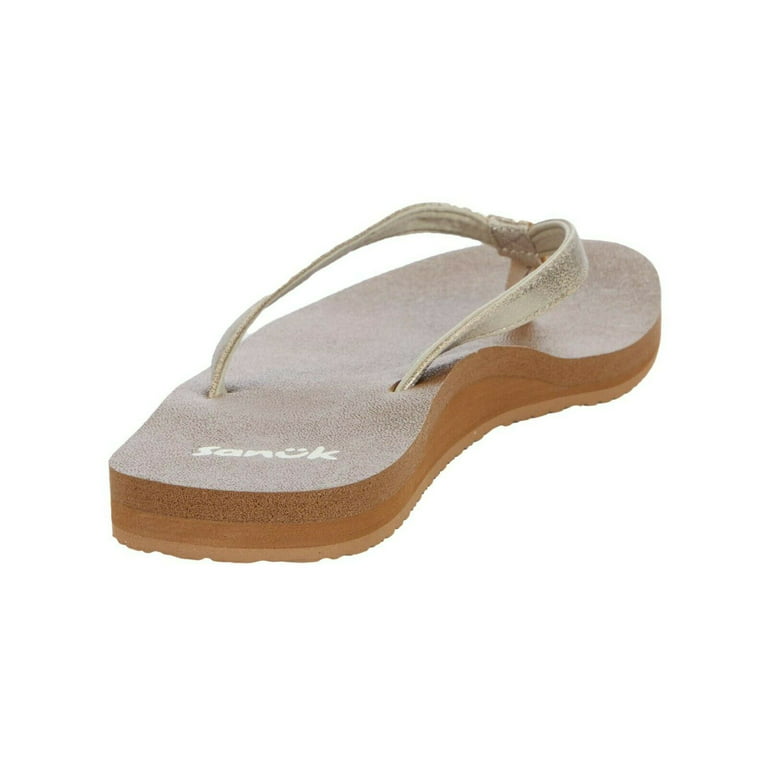 Sanuk Yoga Joy Shimmer Metallic Women's Sandals 1116180 