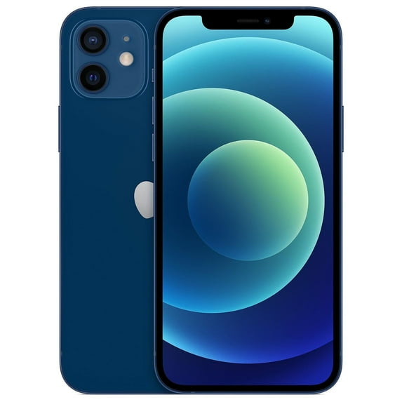 Pre-Owned iPhone 12, 64GB, Blue, Unlocked (Good)