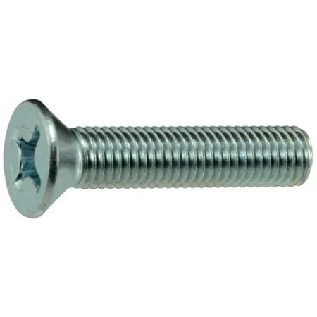 

Midwest Fastener MF34584 0.25-28 x 1.25 Phillips Flat Machine Zinc Screws - 25 Piece