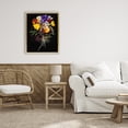 thumbnail image 3 of Stupell Industries Glam Butterfly Adorned Arrangement Gold Floating Frame Canvas Art, 17 x 21, by Carl Kravats, 3 of 8