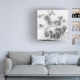thumbnail image 4 of Canvas Wall Art - Shu-Guang Yang 'Black And White World, Quietly Waiting ' Wall Art for Living Room, Bedroom, or Office D?cor by Trademark Fine Art - 18 x 18 Inches, 4 of 4