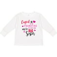 thumbnail image 3 of Inktastic Cupid is Promoting Me to Big Sister Girls Long Sleeve Toddler T-Shirt, 3 of 5