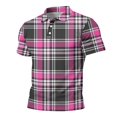 thumbnail image 6 of Mens Polo Shirts Short Sleeve Big and Tall Button Up Golf Shirts Polo Collar Breeze Blouses Camo Dry Fit Spring Tee, 4XL, 6 of 6