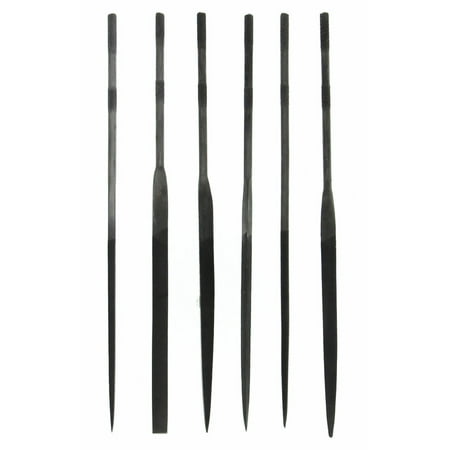 

ProEdge 6 Piece Needle File Set - Great for Craft Models Removing 3D Printer Filament and more