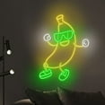 thumbnail image 5 of Handmadetneonsign Banana Dancing Neon Sign, Banana Sunglasses Wall Art Decor, Home Wall Decor 52228, 5 of 5
