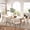 Camel, variant on AFO Upholstered Modern Dining Chairs with Wooden Legs, Kitchen Side Chairs for Dining Room, Restaurant and Café, Set of 6, Beige