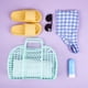 thumbnail image 5 of Bolsa de Playa BABANA Jelly para Mujer, Gran Tote, Color Menta, 5 of 8