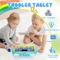 thumbnail image 2 of Tabletas para niños Niñas Niños Juguetes Niños Bebés Portátiles Juguetes educativos de aprendizaje Juegos Adecuados para niños de 1 2 3 años Niñas, 2 of 5
