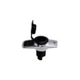 thumbnail image 3 of Perko 10603B0DP Chrome-Plated 3-Pin Plug-In Light Base with 5° Rake - 3.75" x 1.75" Base, 3 of 3