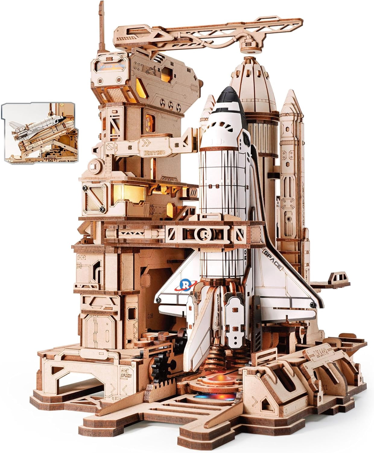 Original Codex Silenda - 3D DIY Mechanical Wooden Puzzle Book