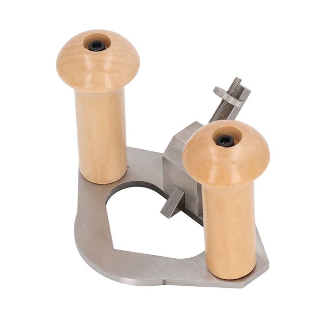 Handheld Router Plane, Woodworking Planer Tools Manual Router Plane Adjustable Hand Planer Knife DIY Wood Planer Router Mini Portable Woodworking Helper With Pine Handle, For