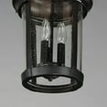 thumbnail image 2 of Maxim Dover DC Three Light 17-Inch Outdoor Hanging Lantern - Bronze - 3028CDBZ, 2 of 2