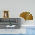 thumbnail image 2 of Marco de fotos,Soporte para marco de fotos de resina,colgador de tarjetas,Esculturas de pared de hojas,Esculturas de pared de hierro forjado con hojas de ginkgo,Escultura de pared con hojas de, 2 of 8