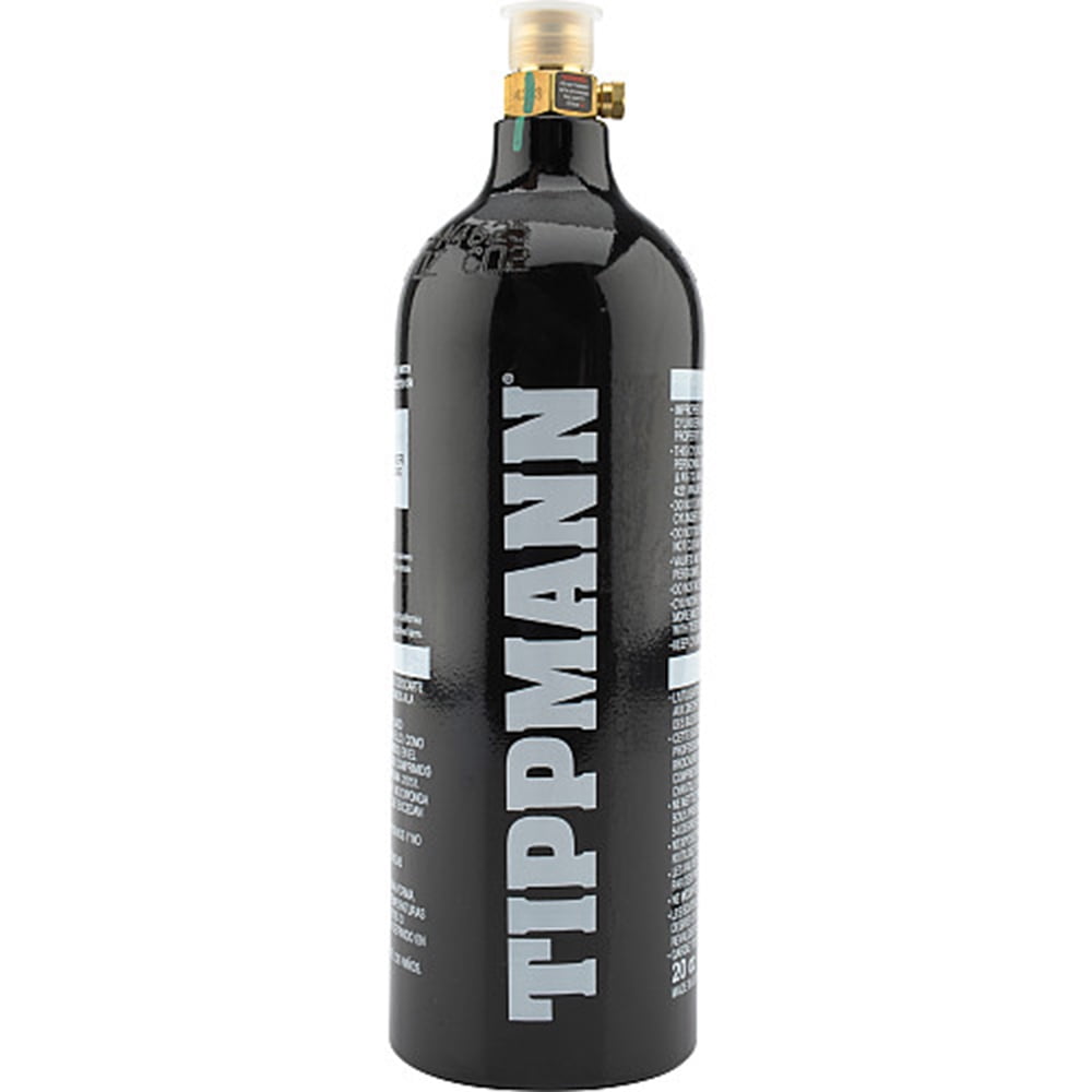 Tippmann Paintball 20oz Capacity Pin Valve Refillable CO2 Tank