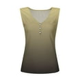 thumbnail image 4 of Idoravan Tank Tops for Women Women's Sleeveless Summer Sexy Casual Tops Regular V Neck Printing Sleeveless Vest Tops, 4 of 5