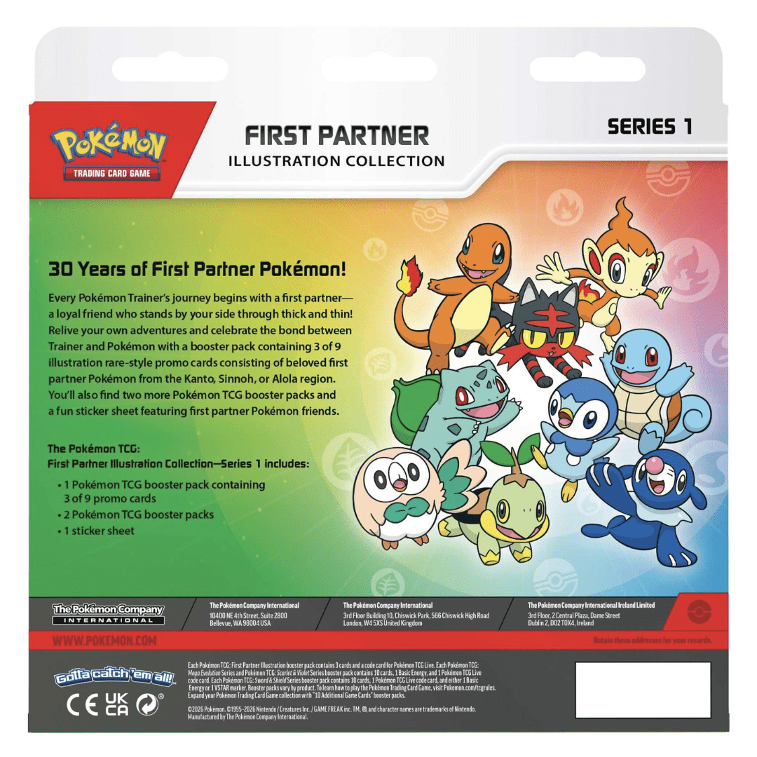 Pokemon TCG First Partner Illustration Collection Series 1