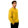 thumbnail image 4 of Mens Sherpa Lined Sweatshirt Crewneck Thick Thermal Shirts Fleece Pullover Heavyweight Winter Warm Sweatshirts, 4 of 4