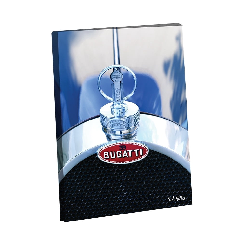 CLASSIC BUGATTI by photographer Steven A. Heller - 14"x14" Canvas Artwork 20 x 30