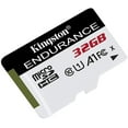 thumbnail image 5 of Kingston 32GB High Endurance MicroSD SDHC Flash Memory Card High Performance, 1080P, Full HD, Up to 95MB/S Read (SDCE/32GBCR), 5 of 5