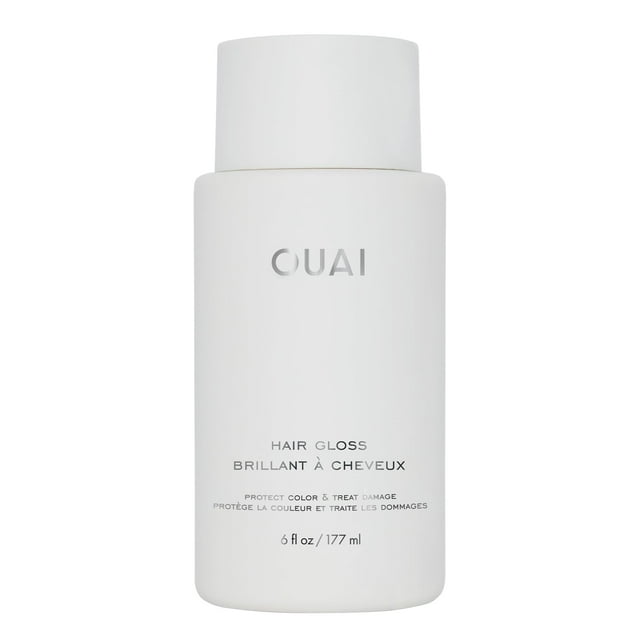 Tratamiento brillante para la ducha OUAI Hair Gloss, 180 ml, con hialurónico