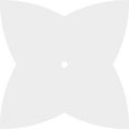 thumbnail image 4 of 20"OD x 1"ID x 7 1/2"C x 1"P Cosmo Architectural Grade PVC Contemporary Ceiling Medallion, 4 of 11