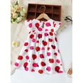 thumbnail image 7 of Guzomy 12-18M Kids Girl Dress, Kids Girl Summer Ruffle Sleeve Dress, Cute Ladybug Print Casual Daily Party Outfit for Kids Girls, 7 of 7