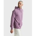 thumbnail image 2 of Hanes Men's Garment Dyed Fleece Hoodie Purple Plum Raisin 2XL, 2 of 10