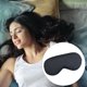 thumbnail image 4 of Soidarity Cubierta para los ojos, suministro para dormir ajustable, accesorio creativo para ropa de cama, venda para los ojos, resistente, Tratamientos faciales Negro, 4 of 6