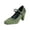 Green, variant on Win s Way Women's Oktoberfest Mary Jane Shoes Suede Heel Dress Pumps