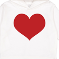 thumbnail image 3 of Inktastic Red Heart Valentine Toddler Hoodie, 3 of 4