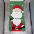 thumbnail image 4 of Toilet mat,Accessories Christmas Snowman Santa Deer Toilet Seat Cover And Rug Set Christmas Bathroom Decorations, 4 of 9