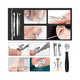 thumbnail image 4 of Alicates Profesionales Para Cortar Y Cortar Uñas Para, 16pcs Lab.G Negro, Plateado, 4 of 5