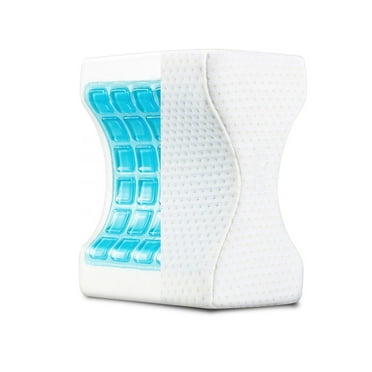 Cooling Gel Knee Pillow Wedge Contour Orthopedic Knee Pillow Pain Relief from Sciatica