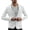 White, variant on Blazer For Sleeve Long Blend Outwear Slim Suits Men's Fit Linen Jacket Solid Pocket Men's Coats The Lapel Project Tuxedo