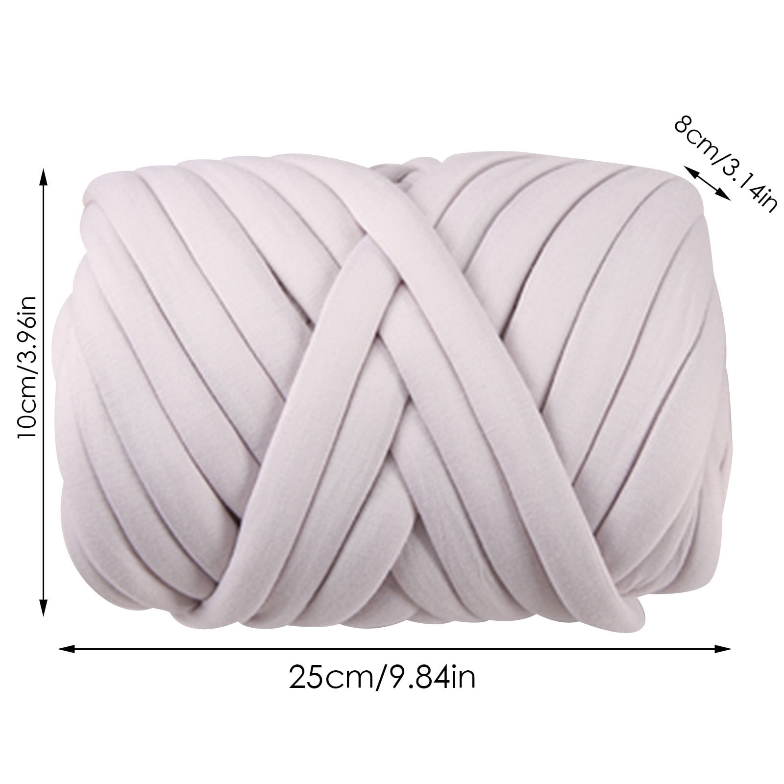 Thick Core Yarn for DIY Knitting Hand Woven Crochet Blanket and Home Super Yarn Bag and Floor Mat Thread for Projects
