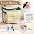 thumbnail image 3 of Bolsas de almacenamiento de ropa Lifewit, paquete de 4 unidades, transparentes, 18 litros, con cierre, 3 of 9