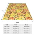 thumbnail image 3 of Sikiie Colourful Tie Dye 1 Ultra-Soft Micro flannel Blanket Luxury All Seasons Warm Blanket for Bedding Sofa and Travel (4 sizes)-60"x50", 3 of 7