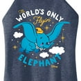 thumbnail image 3 of Disney - Dumbo - The World's Only Flying Elephant - Juniors High Neck Tank Top, 3 of 5