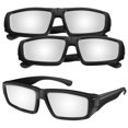 thumbnail image 1 of Glasses 3 Pcs Designed For Men And Women Round PC Lightweight For Watching, 1 of 2
