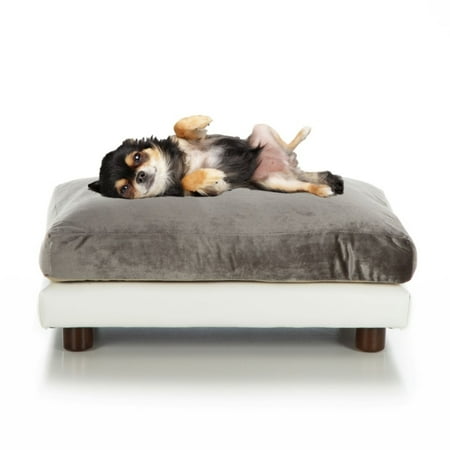 UPC: 0684753156285 | Club Nine Pets Milo Orthopedic Dog Bed  Medium  Pewter.