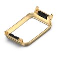 thumbnail image 1 of Carcasa De Metal Caja de parachoques de marco de reloj de reemplazo de carcasa de metal para Xiaomi Mi Band 7 Pro (Oro) Likrtyny Para estrenar, 1 of 4